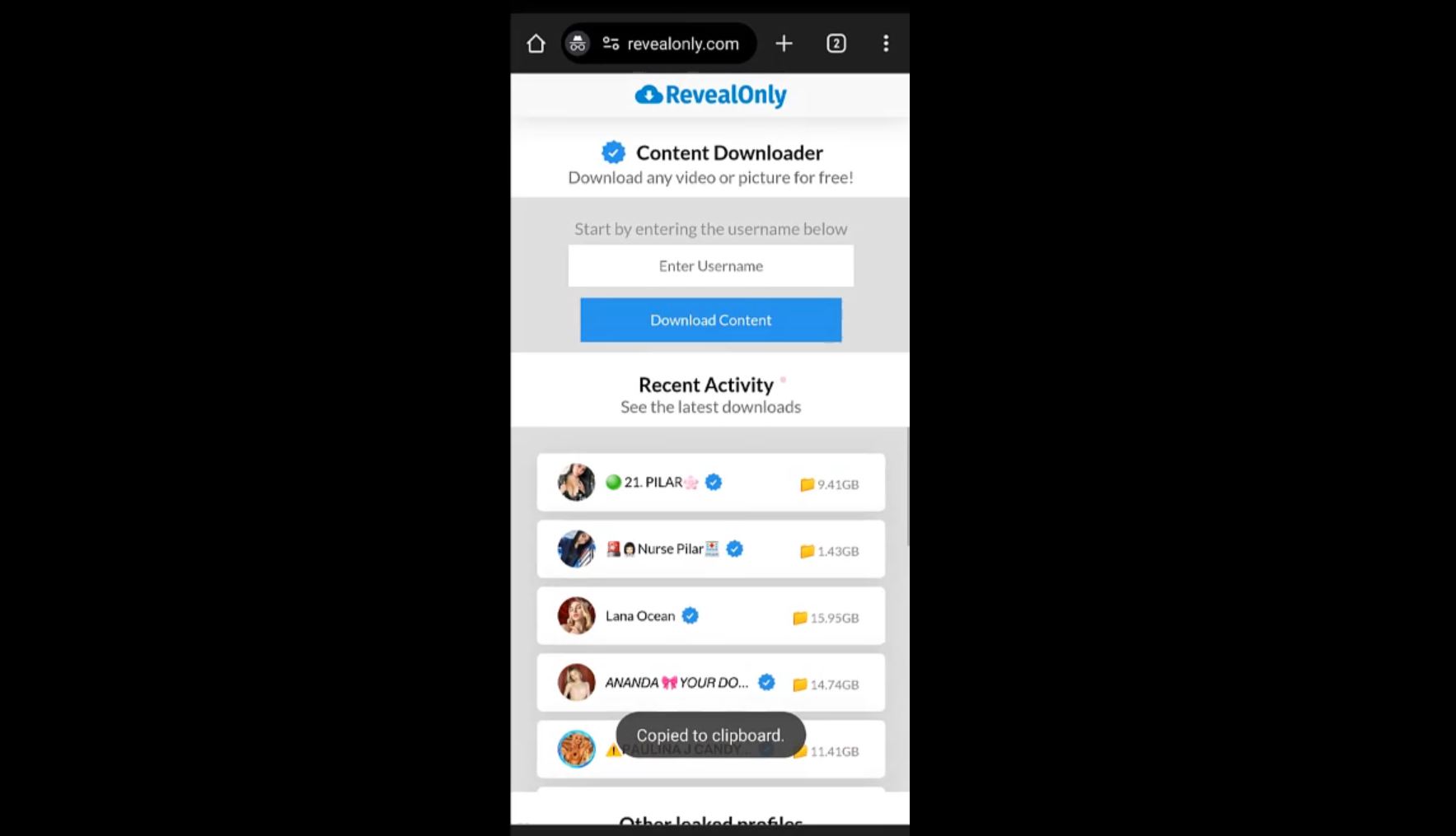 Free Content Downloader - OnlyFans Leaked Videos and Pictures - MegaPacks